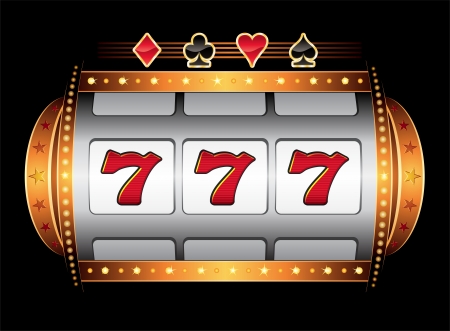 Casino machine のイラスト素材