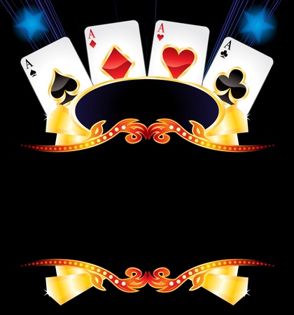Casino neonのイラスト素材