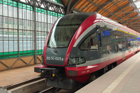 Polish electric train PESA