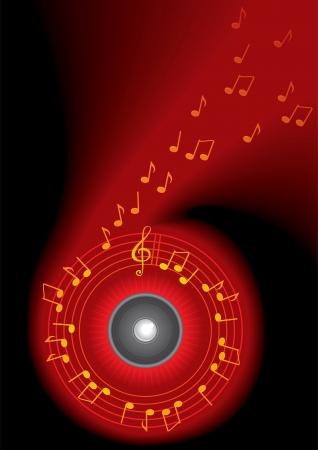 Music backgroundのイラスト素材