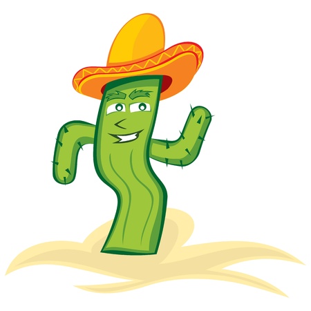 Mexican cactusのイラスト素材