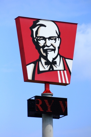KFC signのeditorial素材