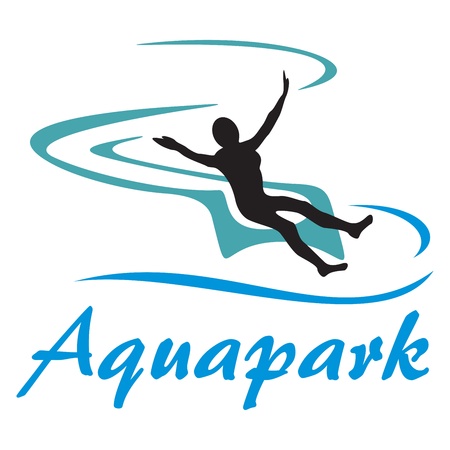 Aquapark symbolのイラスト素材