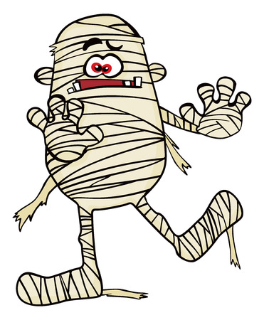 Creepy mummyのイラスト素材