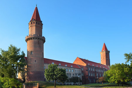 Castle Piastowski in Legnica Polandのeditorial素材