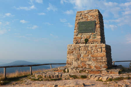 Memorial of Hanc and Vrbata near Vrbatova bouda in Czech Republicのeditorial素材