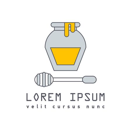 Flat line illustrationのイラスト素材