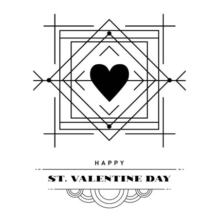 Valentines day greetingのイラスト素材