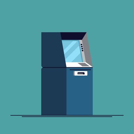 ATM teller cash withdrawal machinesの写真素材