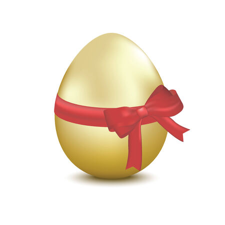 Golden eggのイラスト素材