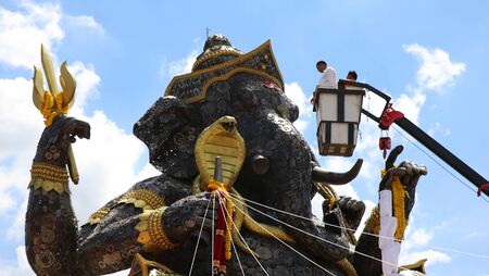 Ganesh scrap iron big at Nakhonratchasima in thailandの写真素材