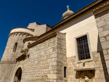 Church of the Assumption of the Blessed Virgin Mary in Dubrovnik, Croatiaの写真素材