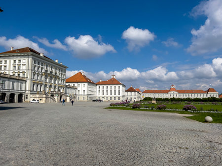 Most visited place in Munich is Nymphenburg Palace.の写真素材
