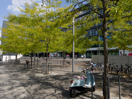 One of the metro stations in Munich.の写真素材