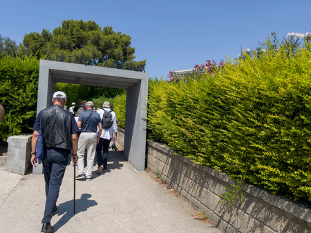 Pompeii was an ancient city located in what is now the comune of Pompei near Naples.の写真素材