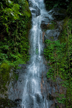 Waterfalls in the mountains are very cool to look at