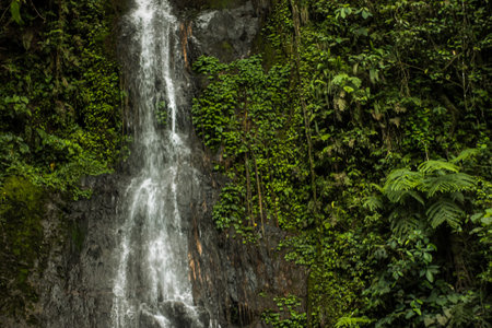 Waterfalls in the mountains are very cool to look at