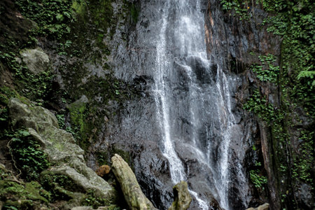Waterfalls in the mountains are very cool to look at