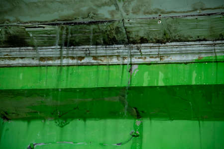 Leaks in the ceiling at homeの写真素材