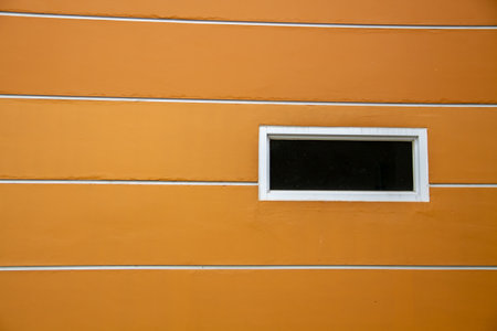 Abstract line background of a building wallの写真素材