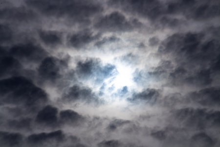 Abstract cloud shape background in the afternoonの写真素材