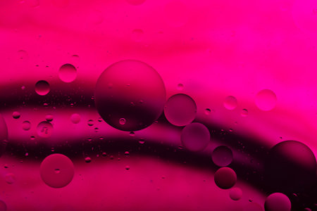 Oil mixed with water, abstract colorful backgroundの写真素材
