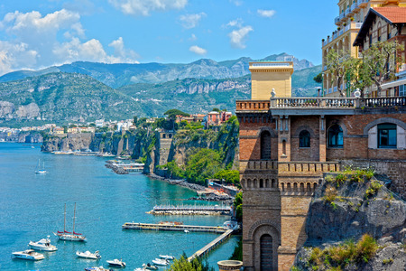 Sorrento coast, Italyの写真素材