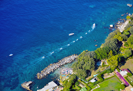 Capri island, Italyの写真素材