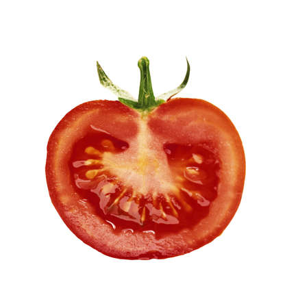 slice of tomatoの写真素材