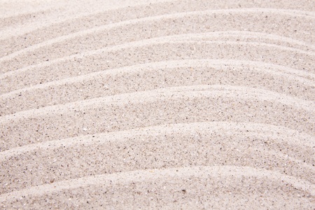 Abstract background of white sand ripples at the beachの写真素材