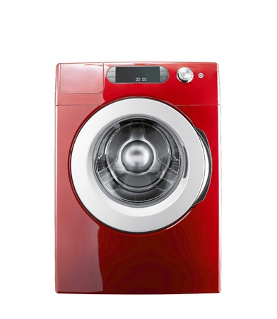 Washing machine isolatedの写真素材