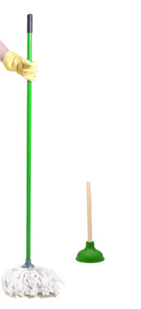 domestic life isolatedの写真素材