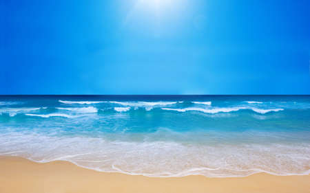 sand of beach caribbean sea close upの写真素材