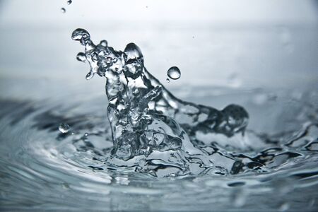 Water splashingの写真素材