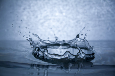 water splash isolated