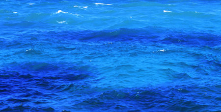 still calm sea water surface close upの写真素材