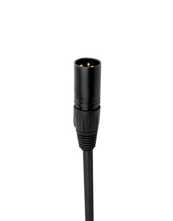 Wire plug isolated on white