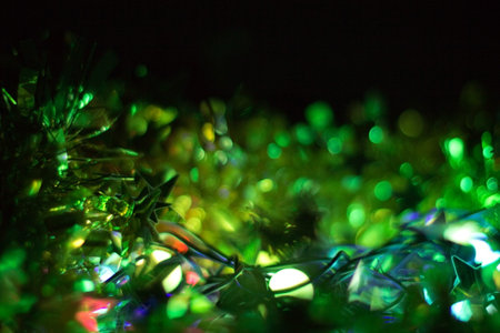 Christmas background.Winterの写真素材