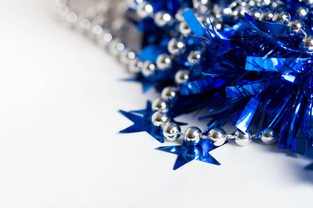 Beautiful background in silver with starsの写真素材