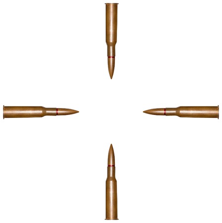 bullet aimの写真素材