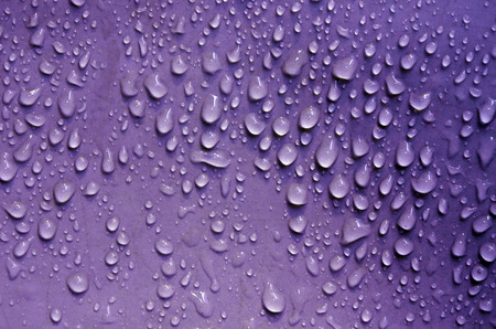 Water droplets texture or backgroundの写真素材