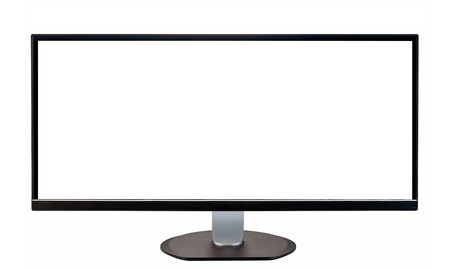 modern computer displayの写真素材