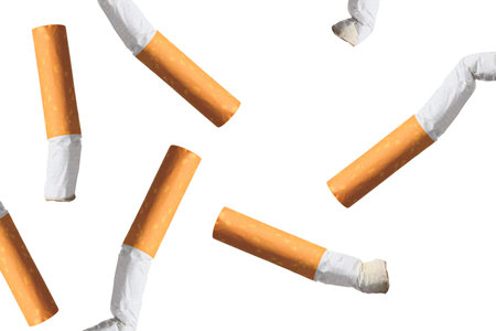 Cigarette, Broken, Cigarette Buttの写真素材