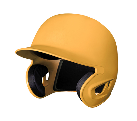 Classic Baseball black helmetの写真素材