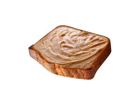 Toast with peanut butter