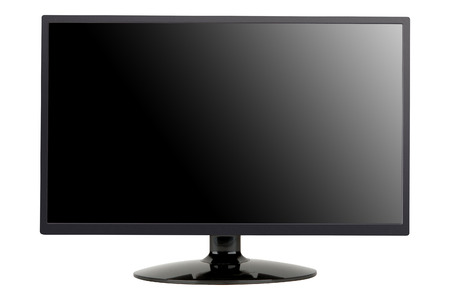 TV flat screen lcd, plasma isolatedの写真素材