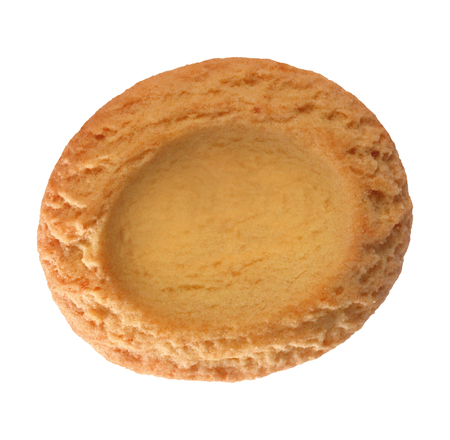 cookie isolated on white backgroundの写真素材