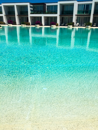 pool and hotelのeditorial素材