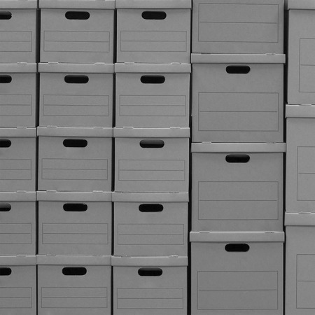 Cardboard boxes backgroundの写真素材