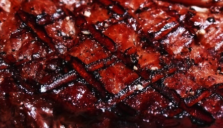 Grilled beef steak